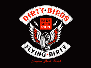 Dirty Birds – Bike Week Shirt